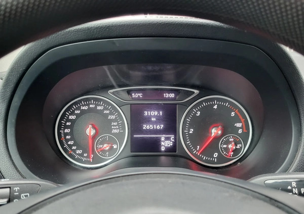 Mercedes-Benz Klasa B cena 49900 przebieg: 265167, rok produkcji 2018 z Warszawa małe 562